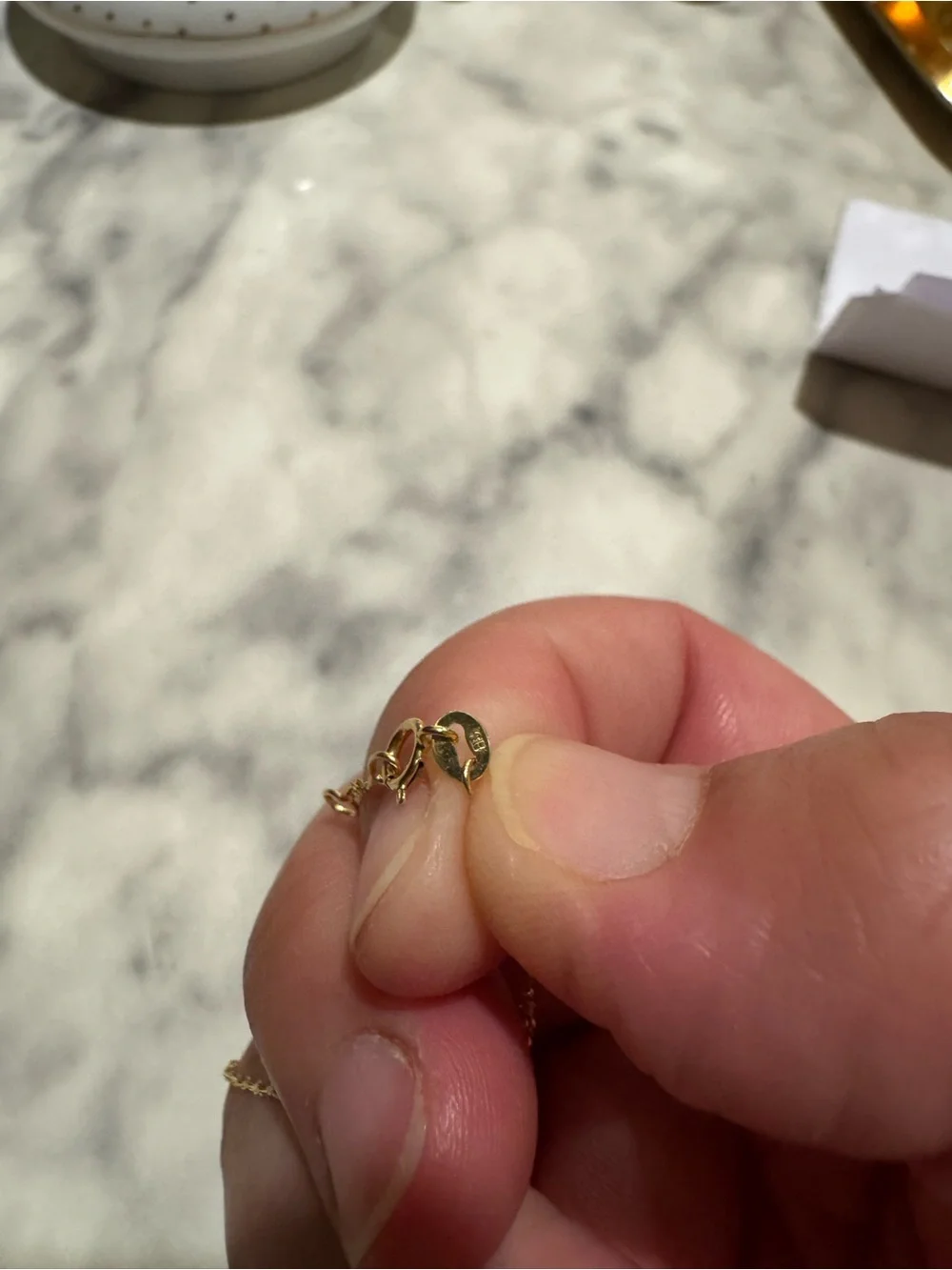 Bony Levy- 14k Solid Gold Baby Twist Chain Bracelet - Need to be fixed !